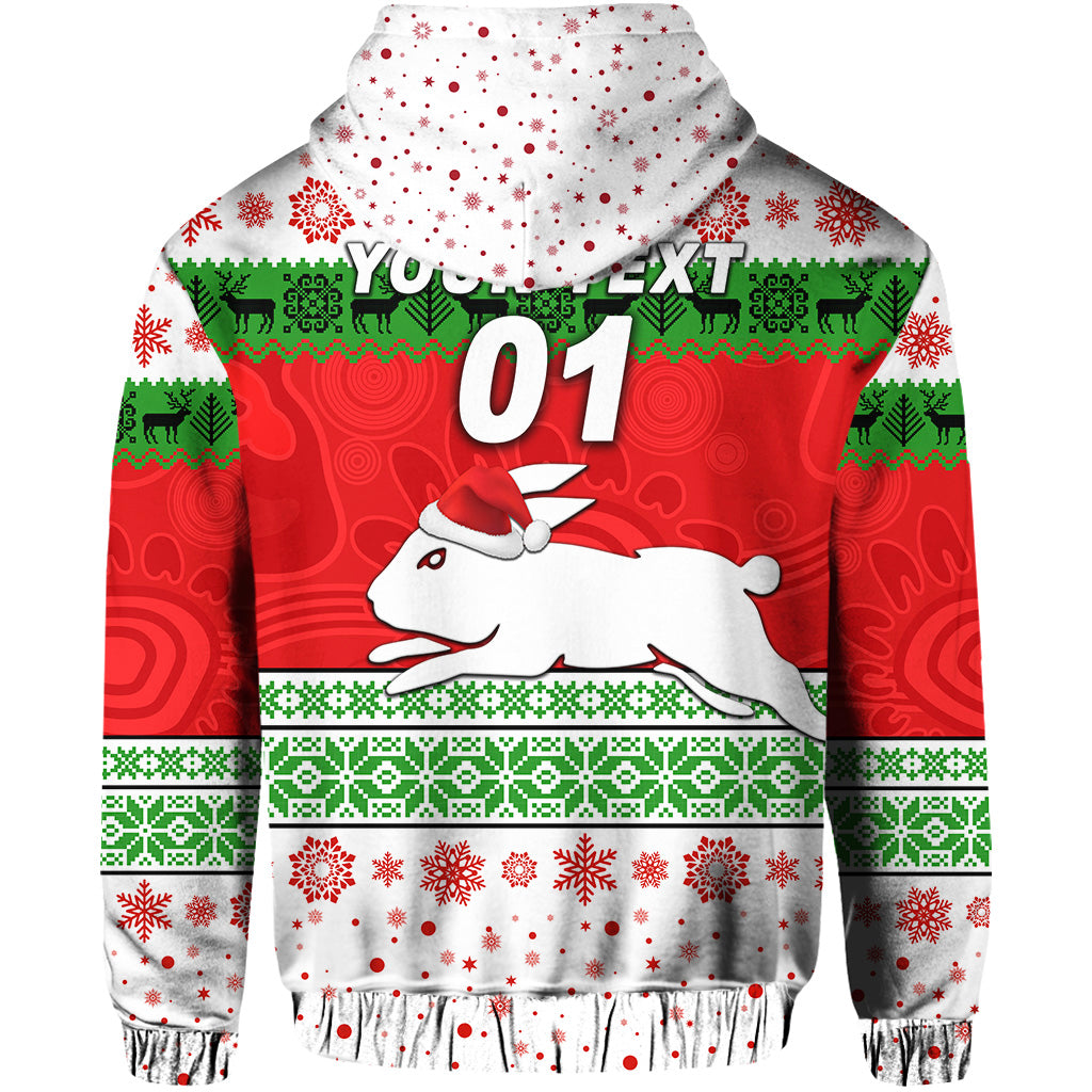 custom-personalised-south-sydney-rabbitohs-hoodie-christmas-simple-style-white