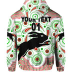 custom-personalised-south-sydney-rabbitohs-hoodie-2021-indigenous-vibes-white-custom-text-and-number