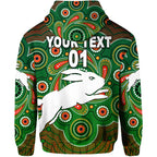 custom-personalised-south-sydney-rabbitohs-hoodie-2021-indigenous-vibes-green-custom-text-and-number