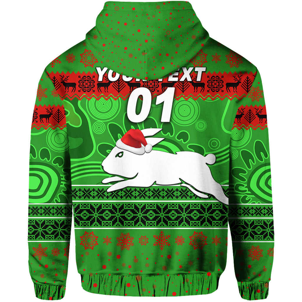 custom-personalised-south-sydney-rabbitohs-hoodie-christmas-simple-style-green