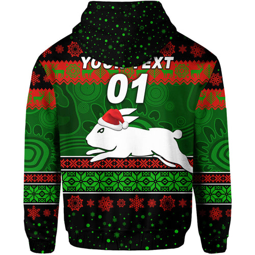 custom-personalised-south-sydney-rabbitohs-hoodie-christmas-simple-style-black