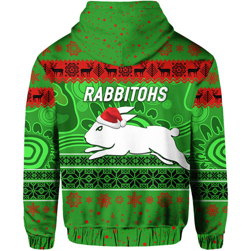 south-sydney-rabbitohs-hoodie-christmas-simple-style-green