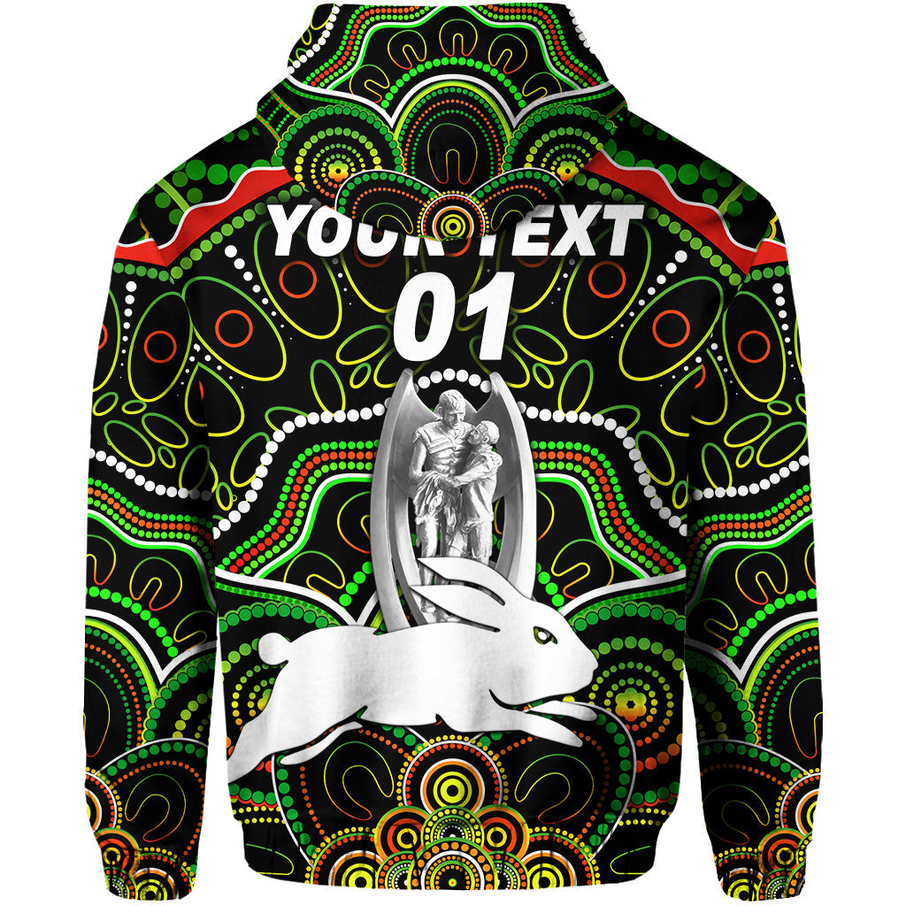 custom-personalised-south-sydney-rabbitohs-hoodie-2021-indigenous-premiers-trophy-black-custom-text-and-number