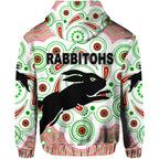 custom-personalised-south-sydney-rabbitohs-hoodie-2021-indigenous-vibes-white