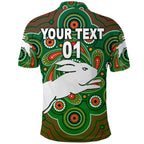 custom-personalised-south-sydney-rabbitohs-polo-shirt-2021-indigenous-vibes-green-custom-text-and-number