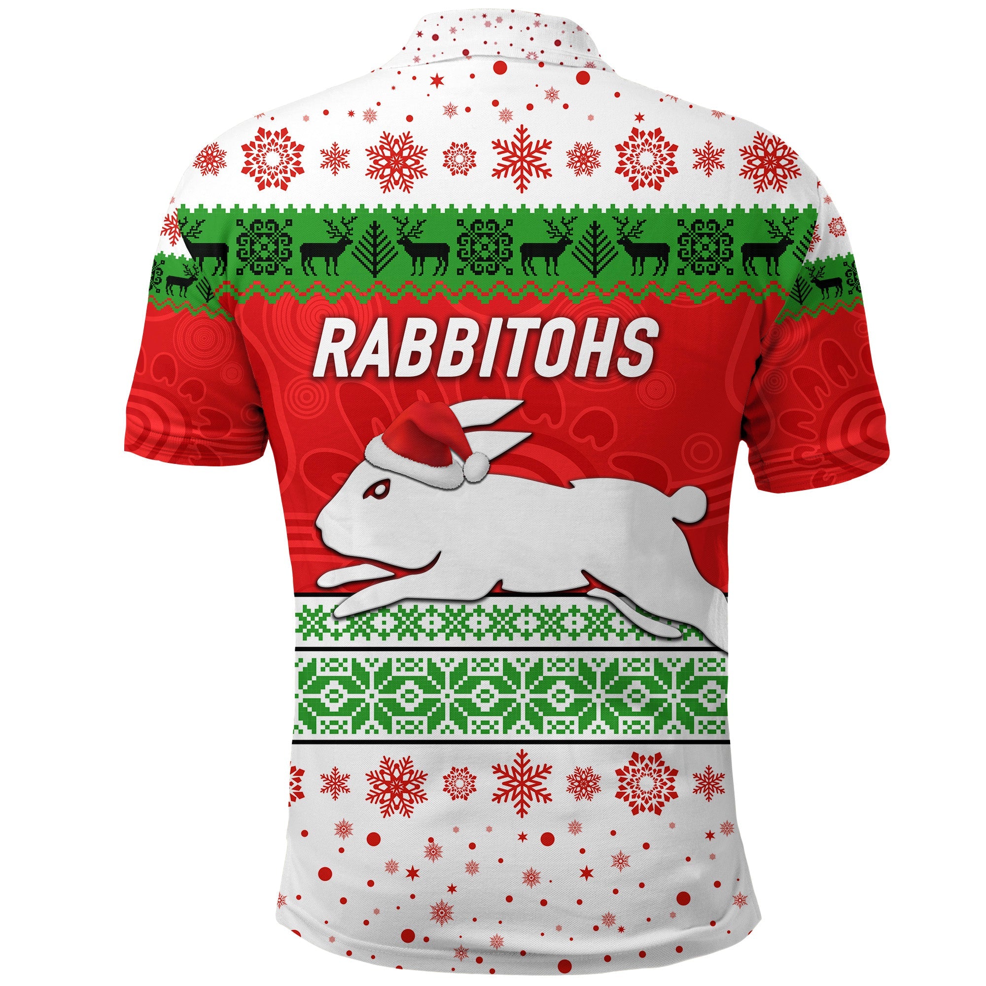 south-sydney-rabbitohs-polo-shirt-christmas-simple-style-white