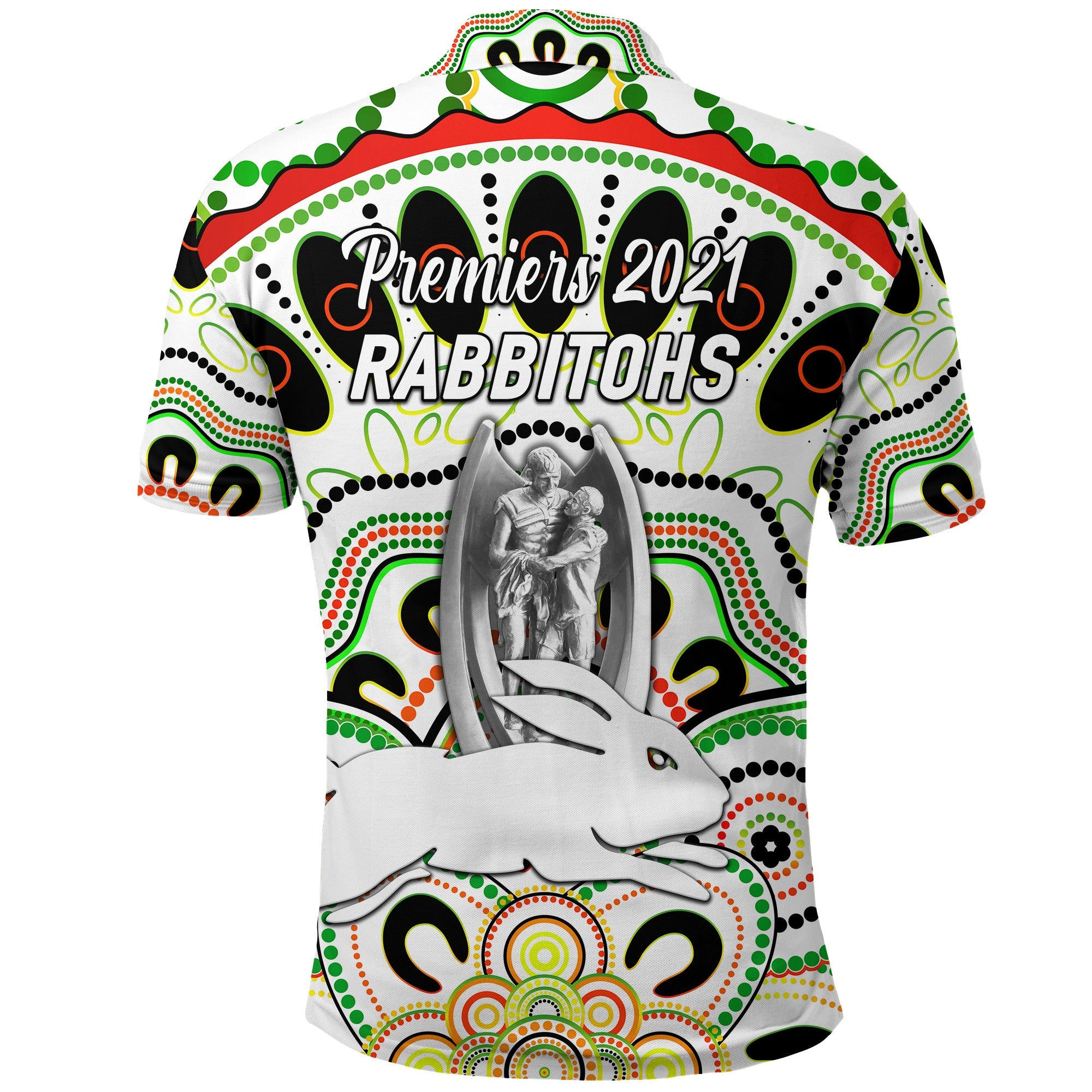 south-sydney-rabbitohs-polo-shirt-2021-indigenous-premiers-trophy-white