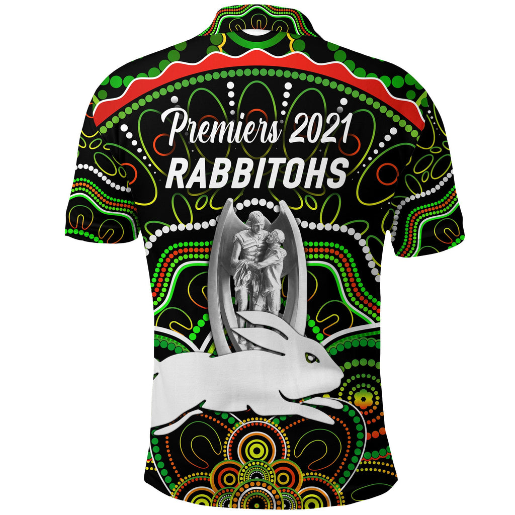 south-sydney-rabbitohs-polo-shirt-2021-indigenous-premiers-trophy-black