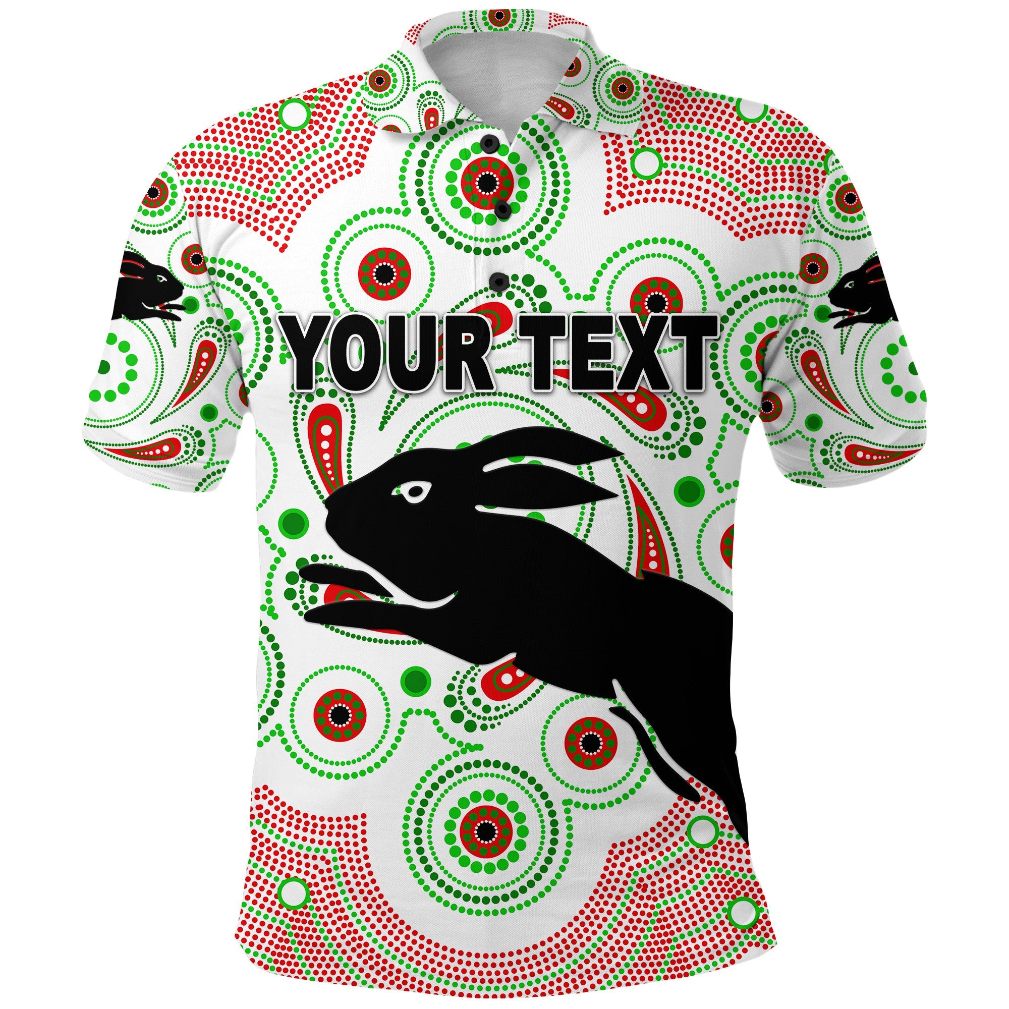 custom-personalised-south-sydney-rabbitohs-polo-shirt-2021-indigenous-vibes-white