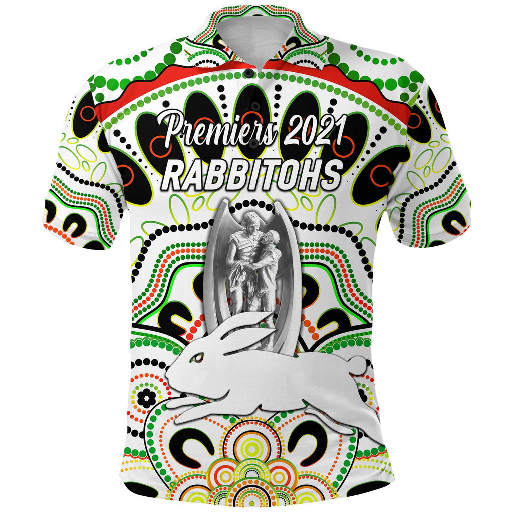 custom-personalised-south-sydney-rabbitohs-polo-shirt-2021-indigenous-premiers-trophy-white-custom-text-and-number