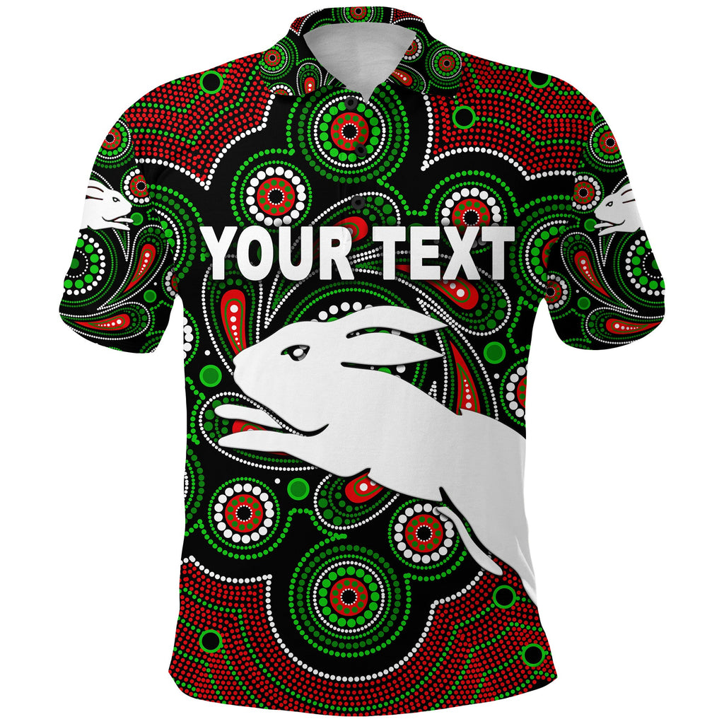 custom-personalised-south-sydney-rabbitohs-polo-shirt-2021-indigenous-vibes-black