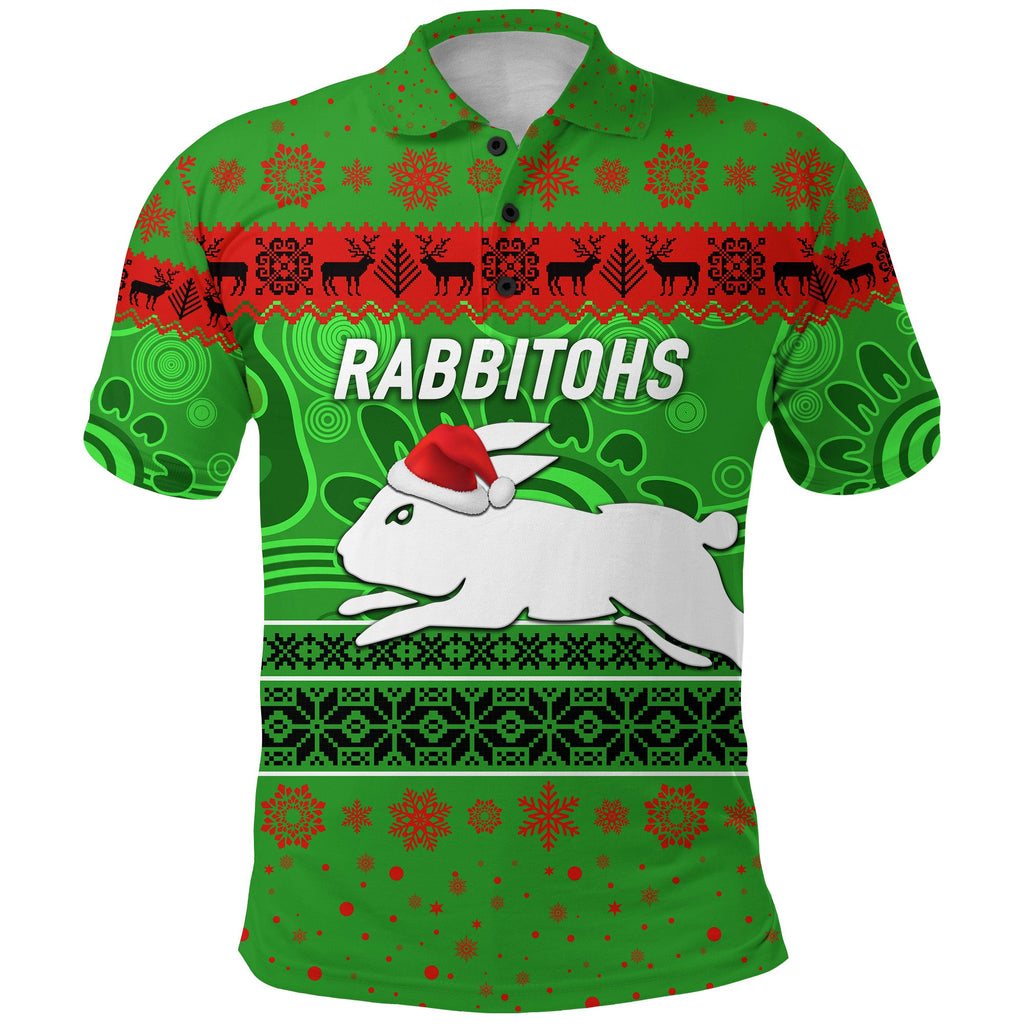 south-sydney-rabbitohs-polo-shirt-christmas-simple-style-green