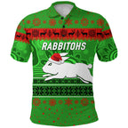 custom-personalised-south-sydney-rabbitohs-polo-shirt-christmas-simple-style-green