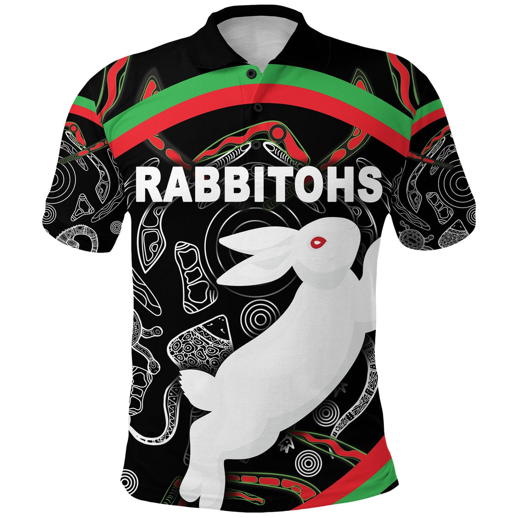 rabbitohs-polo-shirt-indigenous-mystery-vibes