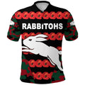 south-sydney-rabbitohs-polo-shirt-anzac-day-poppy-flower-vibes