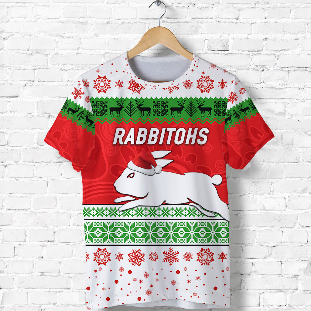 south-sydney-rabbitohs-t-shirt-christmas-simple-style-white