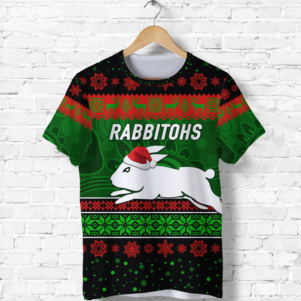 south-sydney-rabbitohs-t-shirt-christmas-simple-style-black