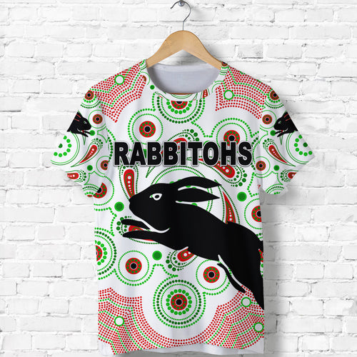 custom-personalised-south-sydney-rabbitohs-t-shirt-2021-indigenous-vibes-white-custom-text-and-number