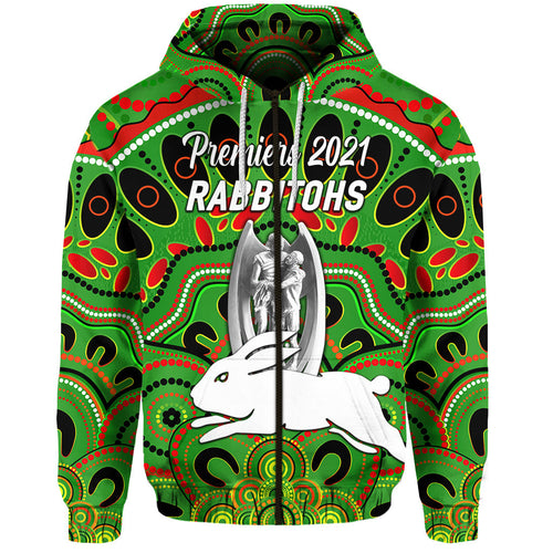 south-sydney-rabbitohs-zip-hoodie-2021-indigenous-premiers-trophy-green