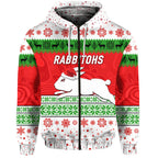 south-sydney-rabbitohs-zip-hoodie-christmas-simple-style-white
