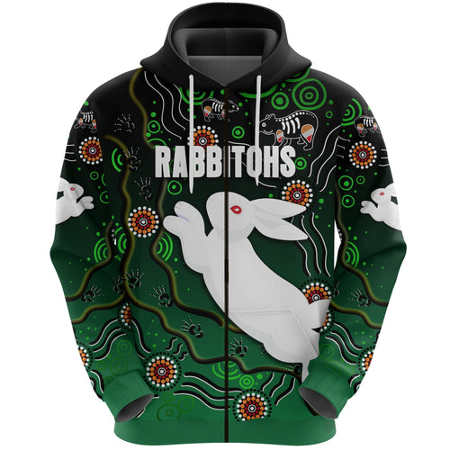 rabbitohs-zip-hoodie-simple-indigenous