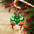 Christmas Ornament- Raiders Rugby No.2