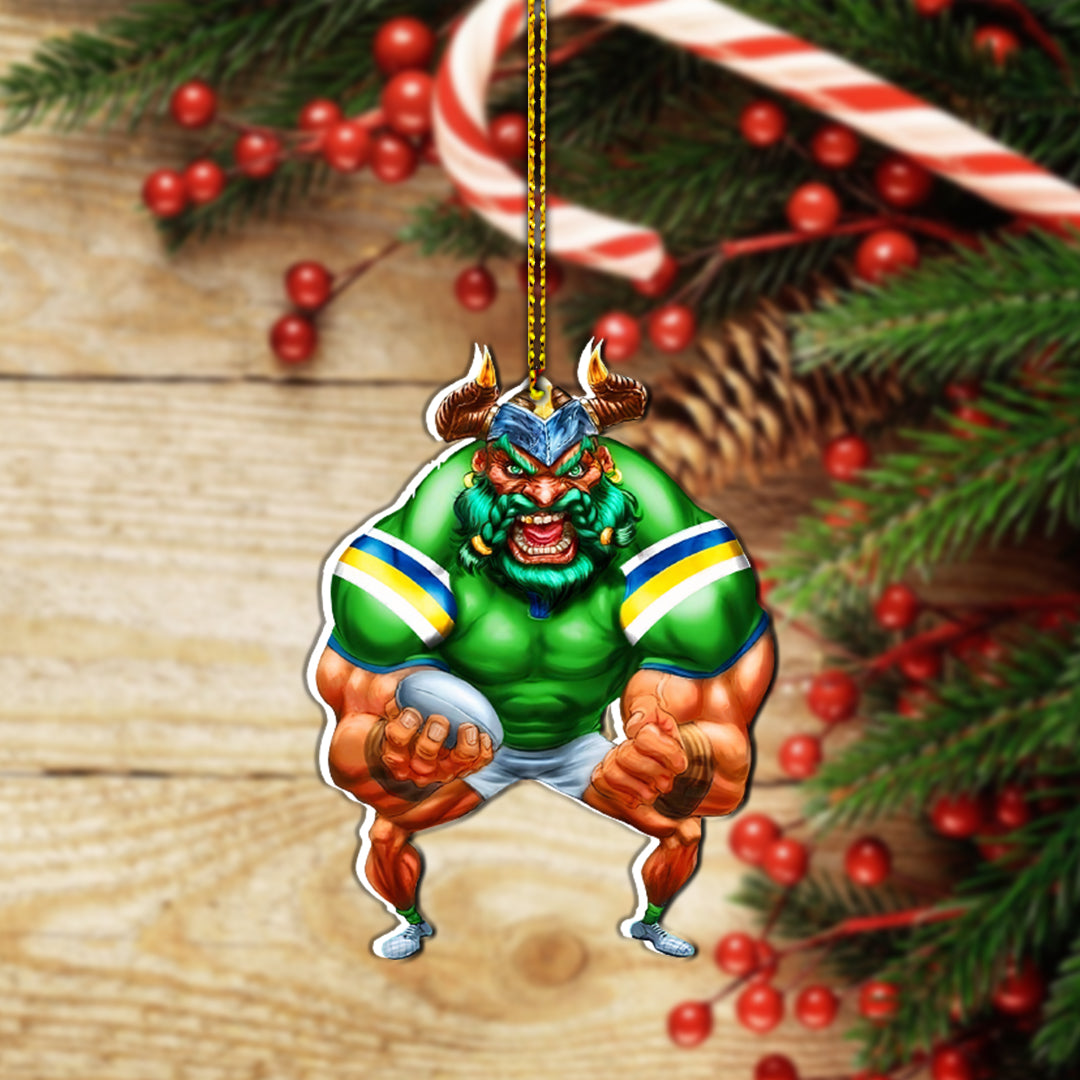 Christmas Ornament- Raiders Rugby No.2
