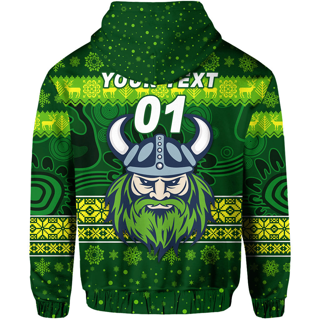 custom-personalised-canberra-raiders-hoodie-christmas-simple-style-dark-green