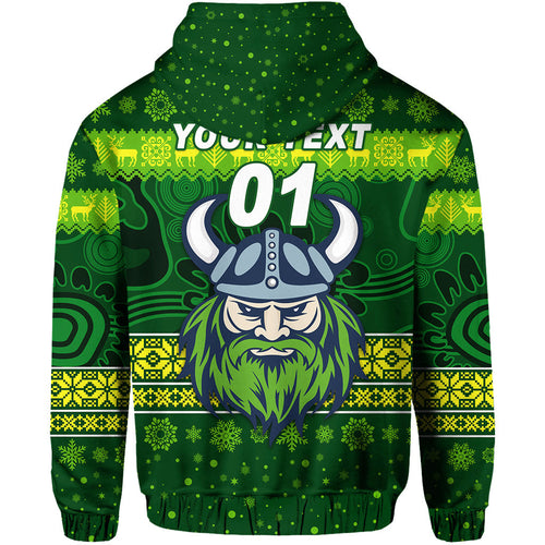custom-personalised-canberra-raiders-hoodie-christmas-simple-style-dark-green