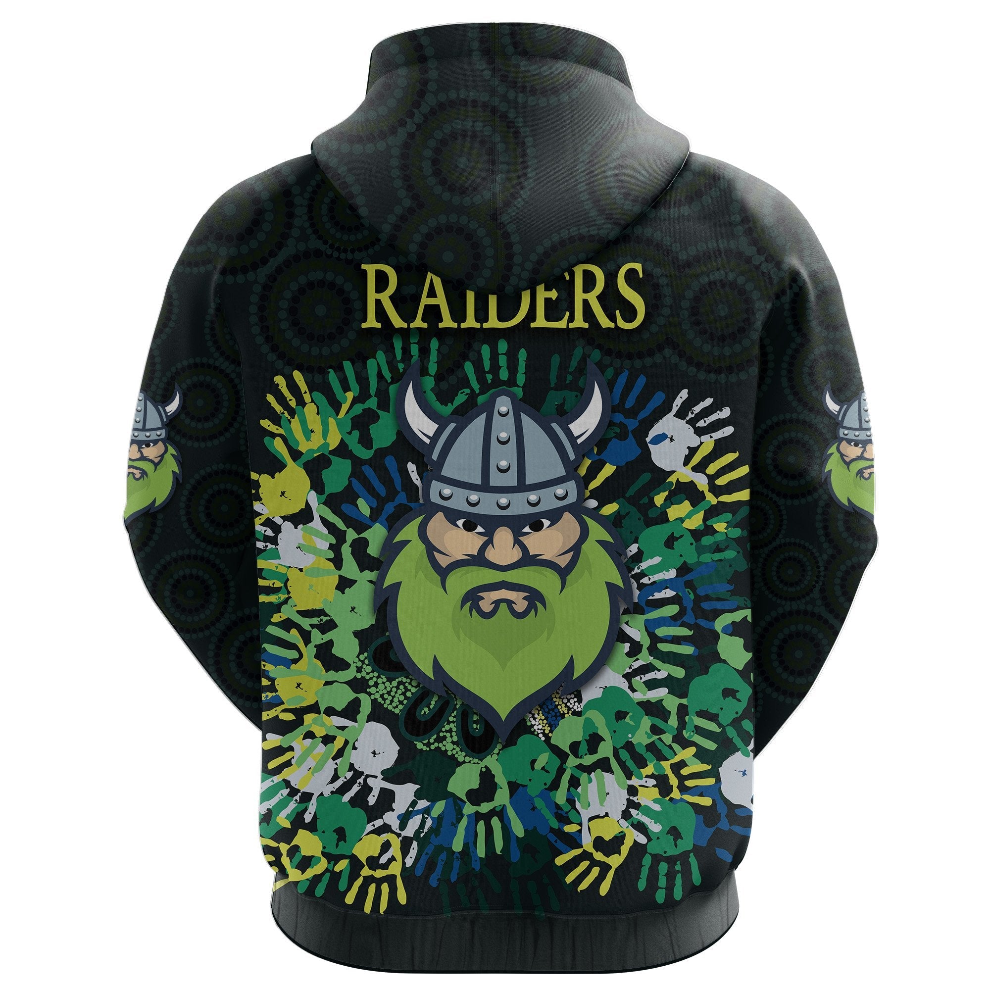 custom-personalised-canberra-zip-hoodie-raiders-viking-simple-indigenous