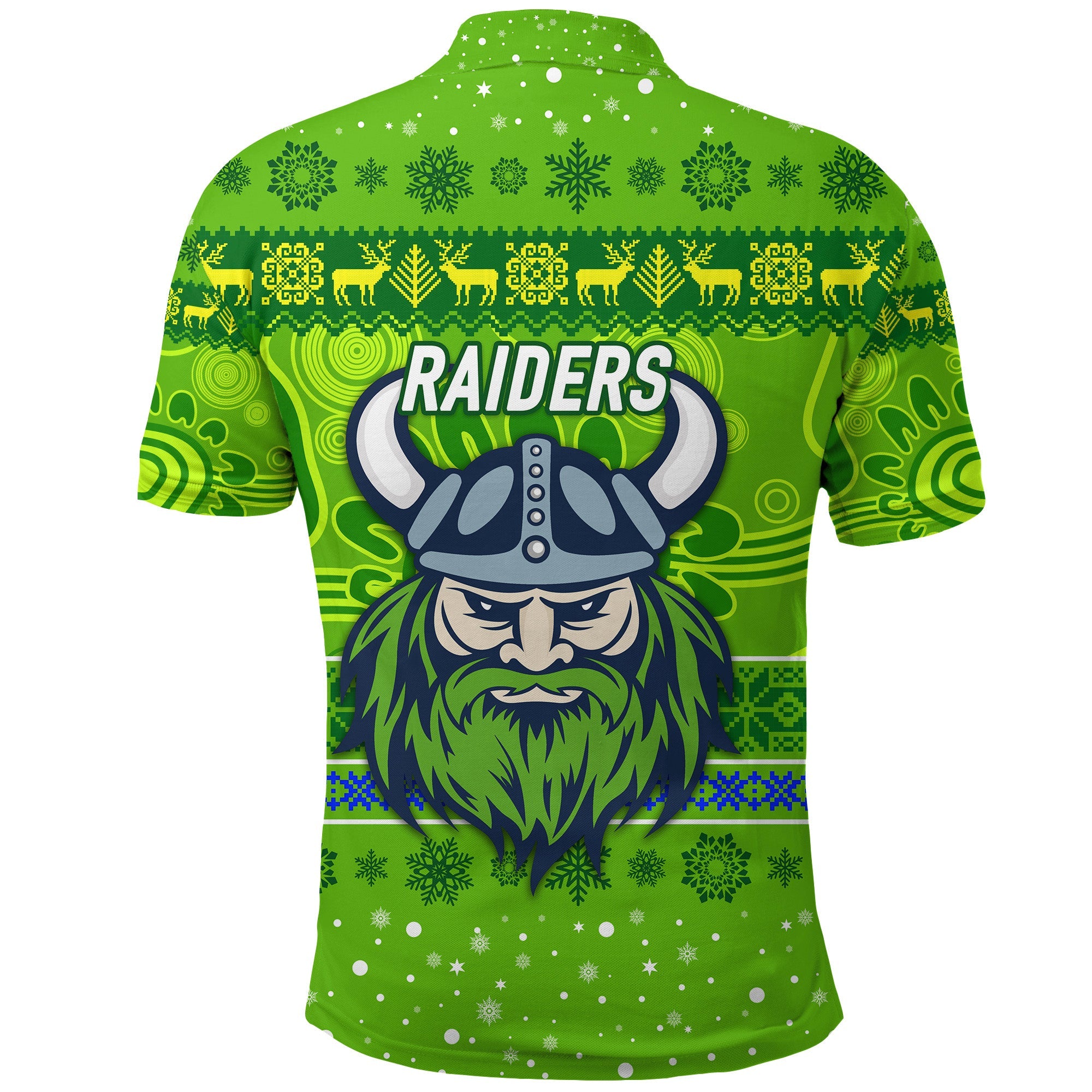 canberra-raiders-polo-shirt-christmas-simple-style-green