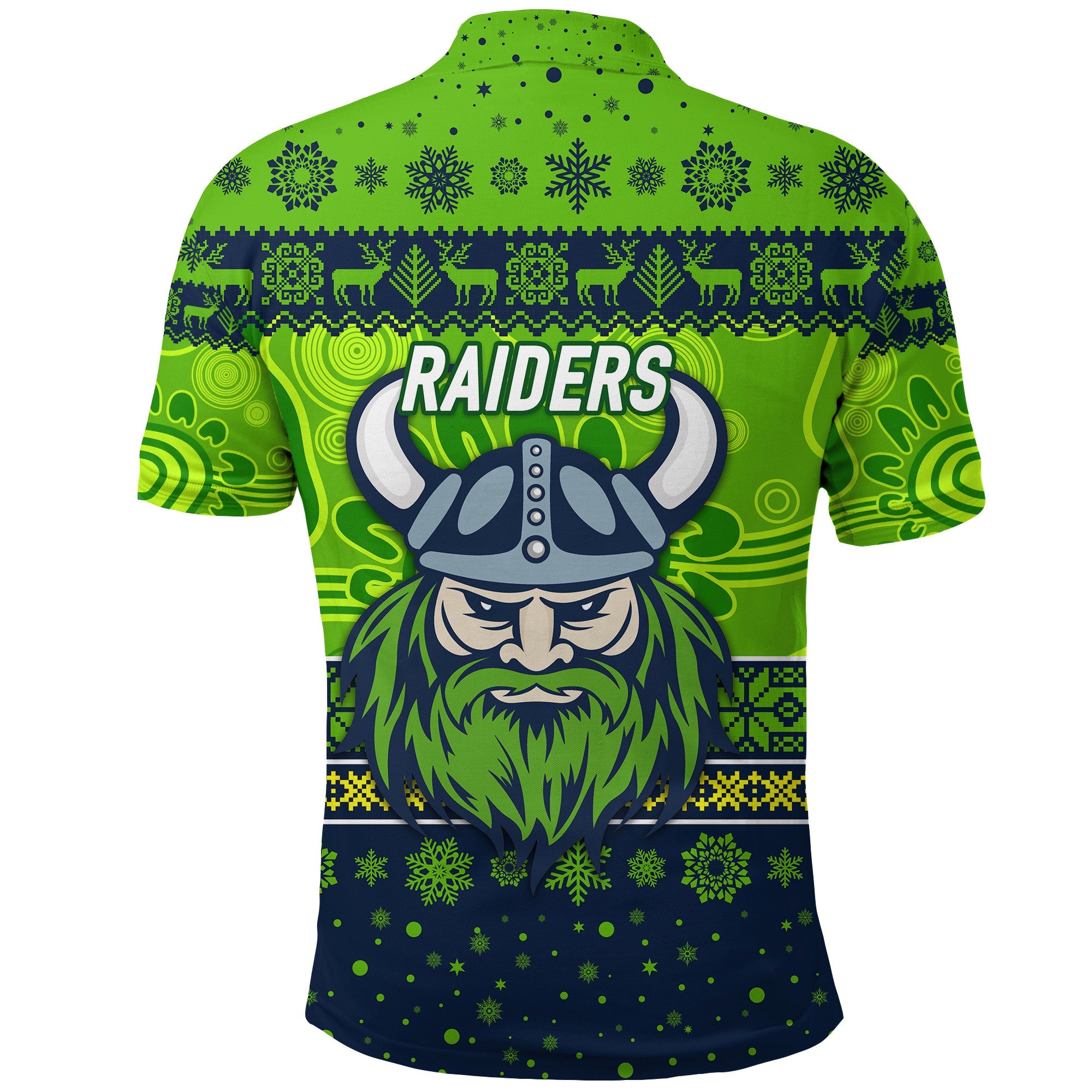 canberra-raiders-polo-shirt-christmas-simple-style-navy-green
