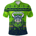 custom-personalised-canberra-raiders-polo-shirt-christmas-simple-style-navy-green