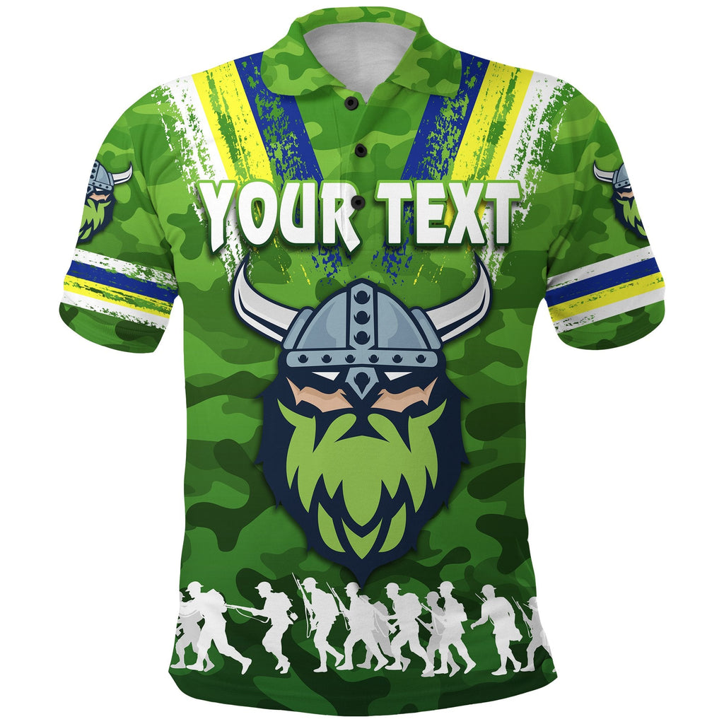 custom-personalised-canberra-polo-shirt-raiders-viking-anzac-day-simple-style