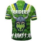 custom-personalised-canberra-polo-shirt-raiders-viking-anzac-day-simple-style