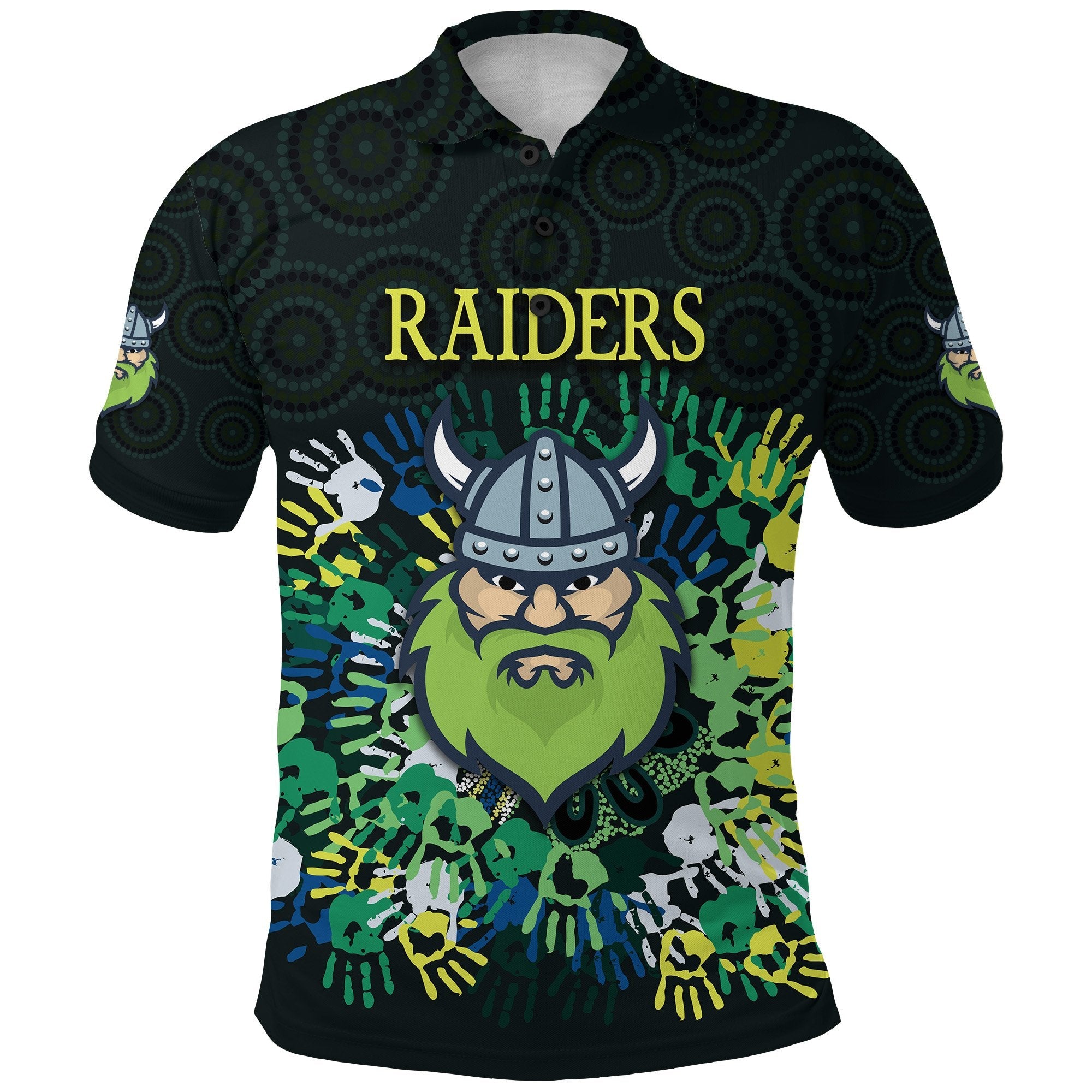 canberra-polo-shirt-raiders-viking-simple-indigenous