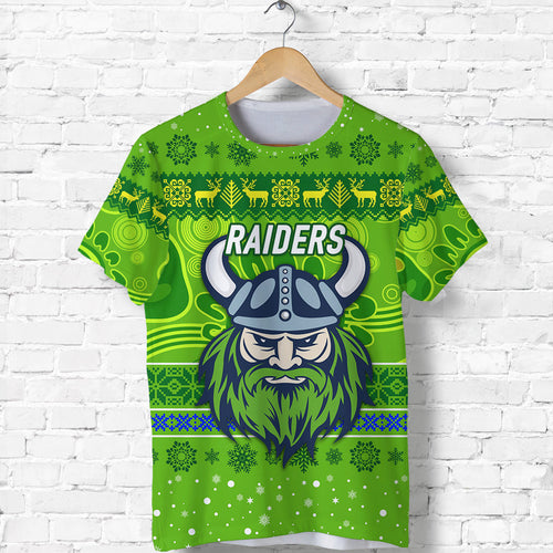 custom-personalised-canberra-raiders-t-shirt-christmas-simple-style-green