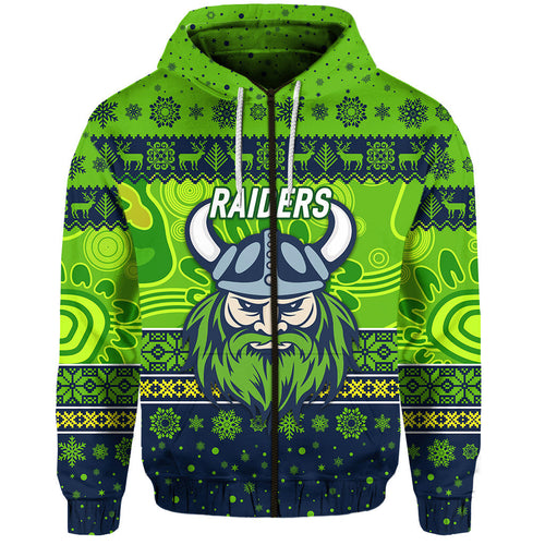custom-personalised-canberra-raiders-zip-hoodie-christmas-simple-style-navy-green