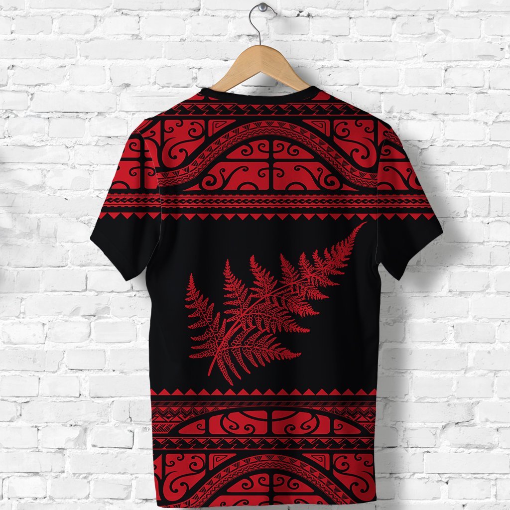 new-zealand-maori-shirt-aotearoa-silver-fern-t-shirt-red
