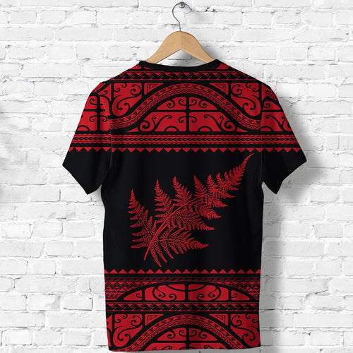 new-zealand-maori-shirt-aotearoa-silver-fern-t-shirt-red