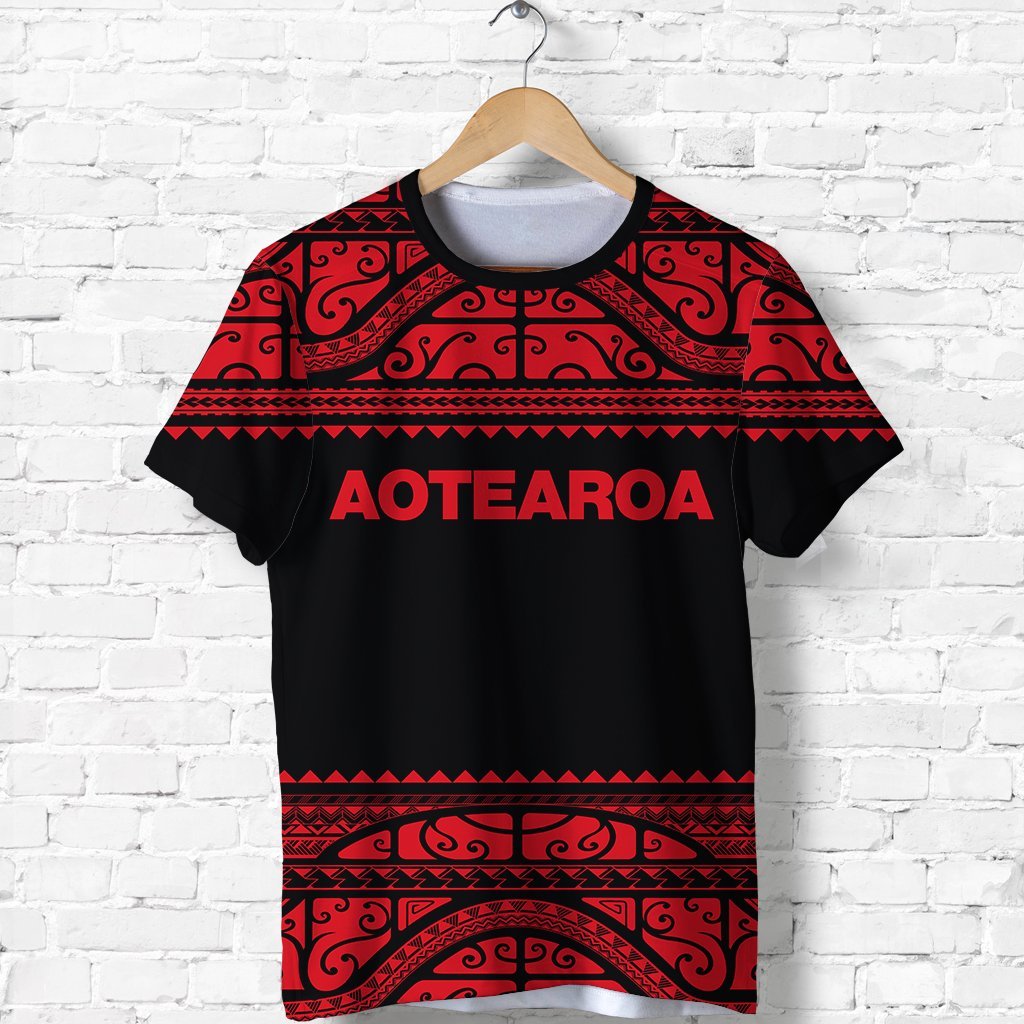 new-zealand-maori-shirt-aotearoa-silver-fern-t-shirt-red