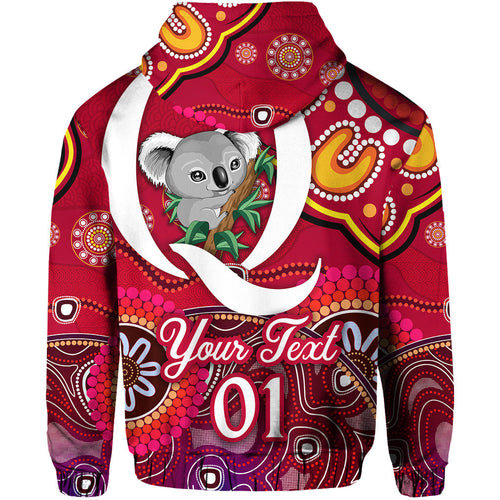 custom-personalised-queensland-reds-aboriginal-hoodie-koala-indigenous-vibes