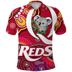 custom-personalised-queensland-reds-aboriginal-polo-shirt-koala-indigenous-vibes