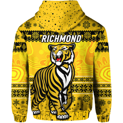 richmond-tigers-hoodie-christmas-simple-style-yellow
