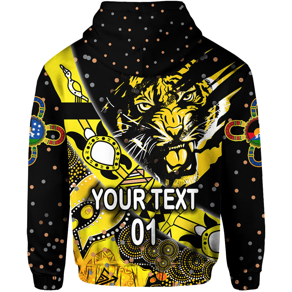 custom-personalised-richmond-tigers-hoodie-naidoc-heal-country-heal-our-nation-dotted-custom-text-and-number