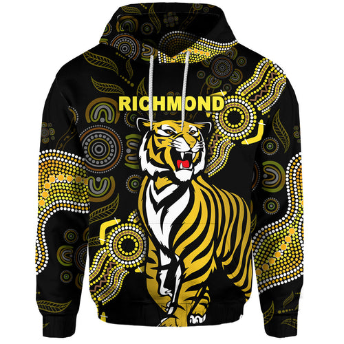 richmond-tigers-hoodie-simple-indigenous