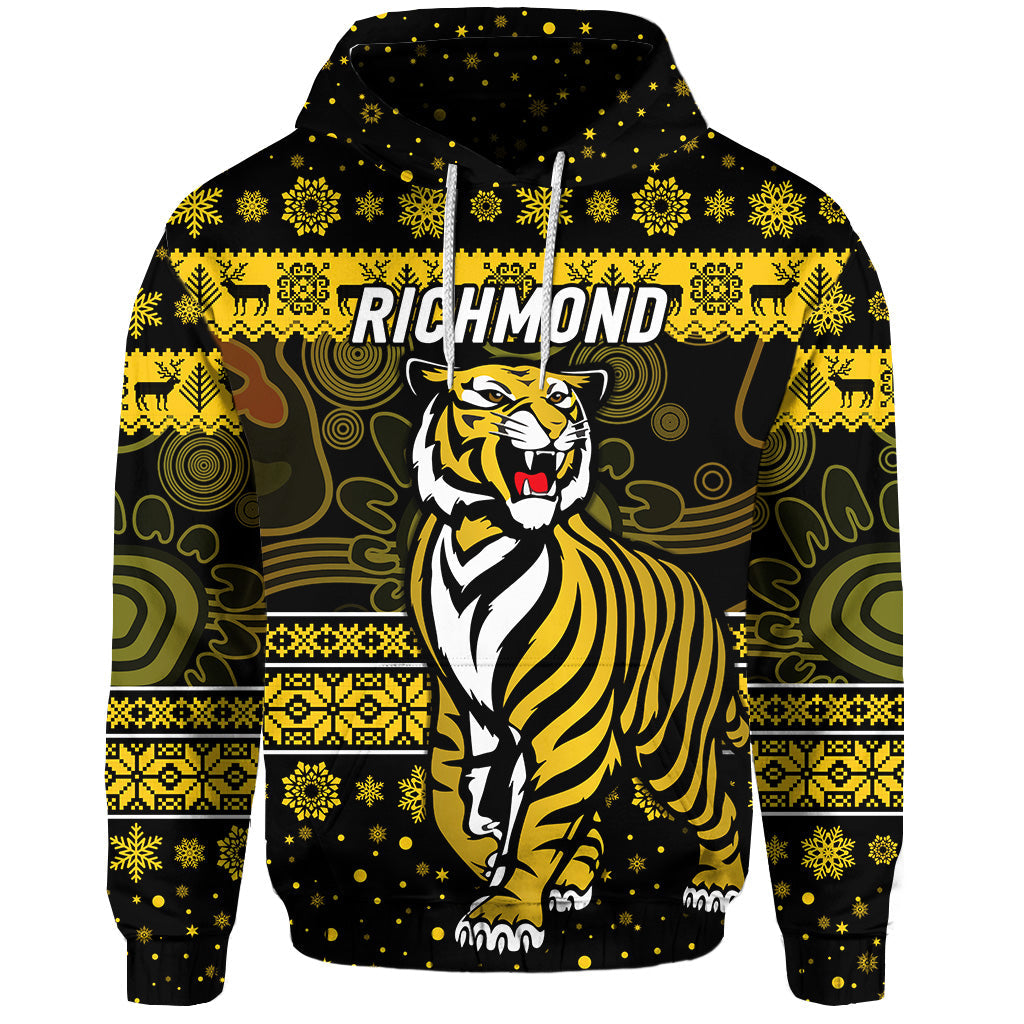 custom-personalised-richmond-tigers-hoodie-christmas-simple-style