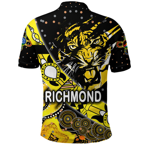 richmond-tigers-polo-shirt-naidoc-heal-country-heal-our-nation-dotted