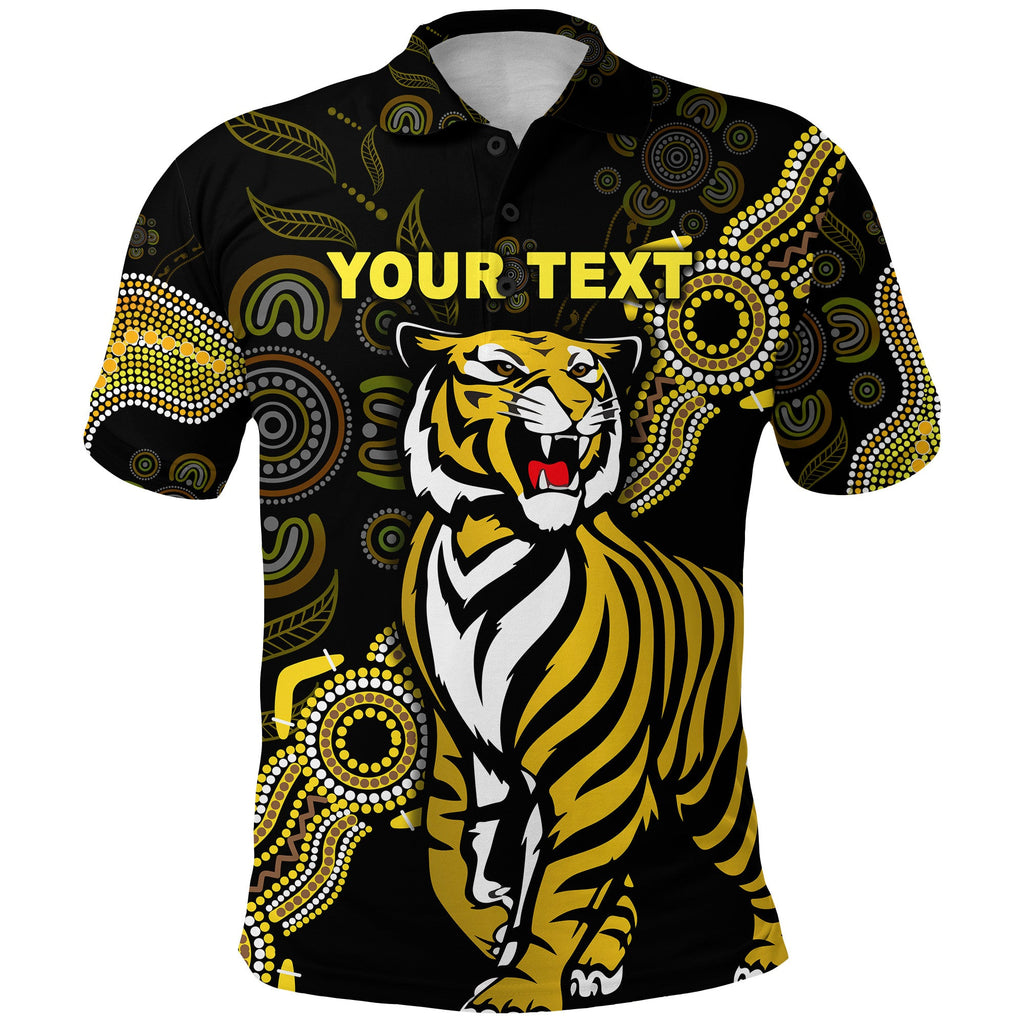 custom-personalised-richmond-tigers-polo-shirt-simple-indigenous