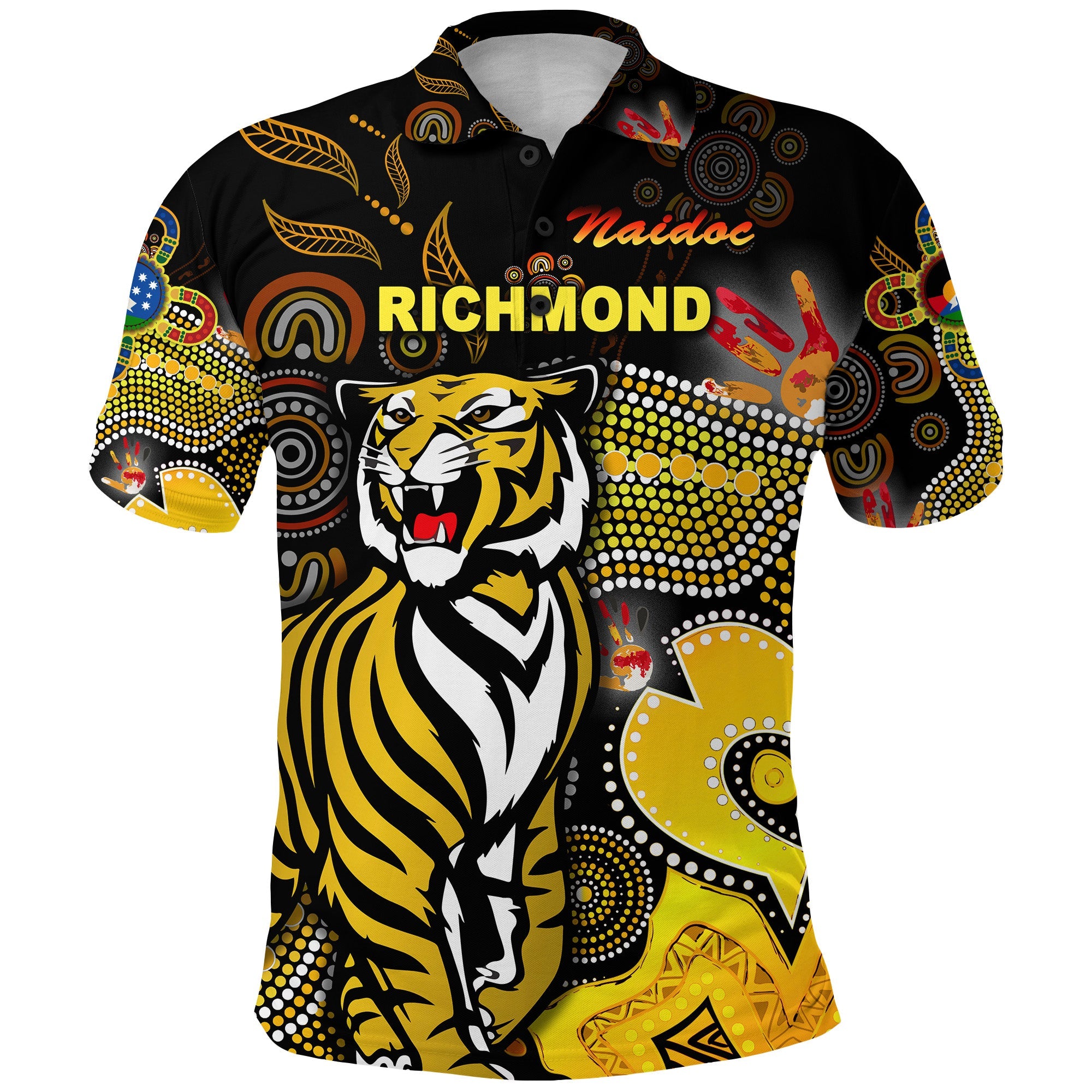 custom-personalised-richmond-tigers-polo-shirt-naidoc-heal-country-heal-our-nation-original-custom-text-and-number